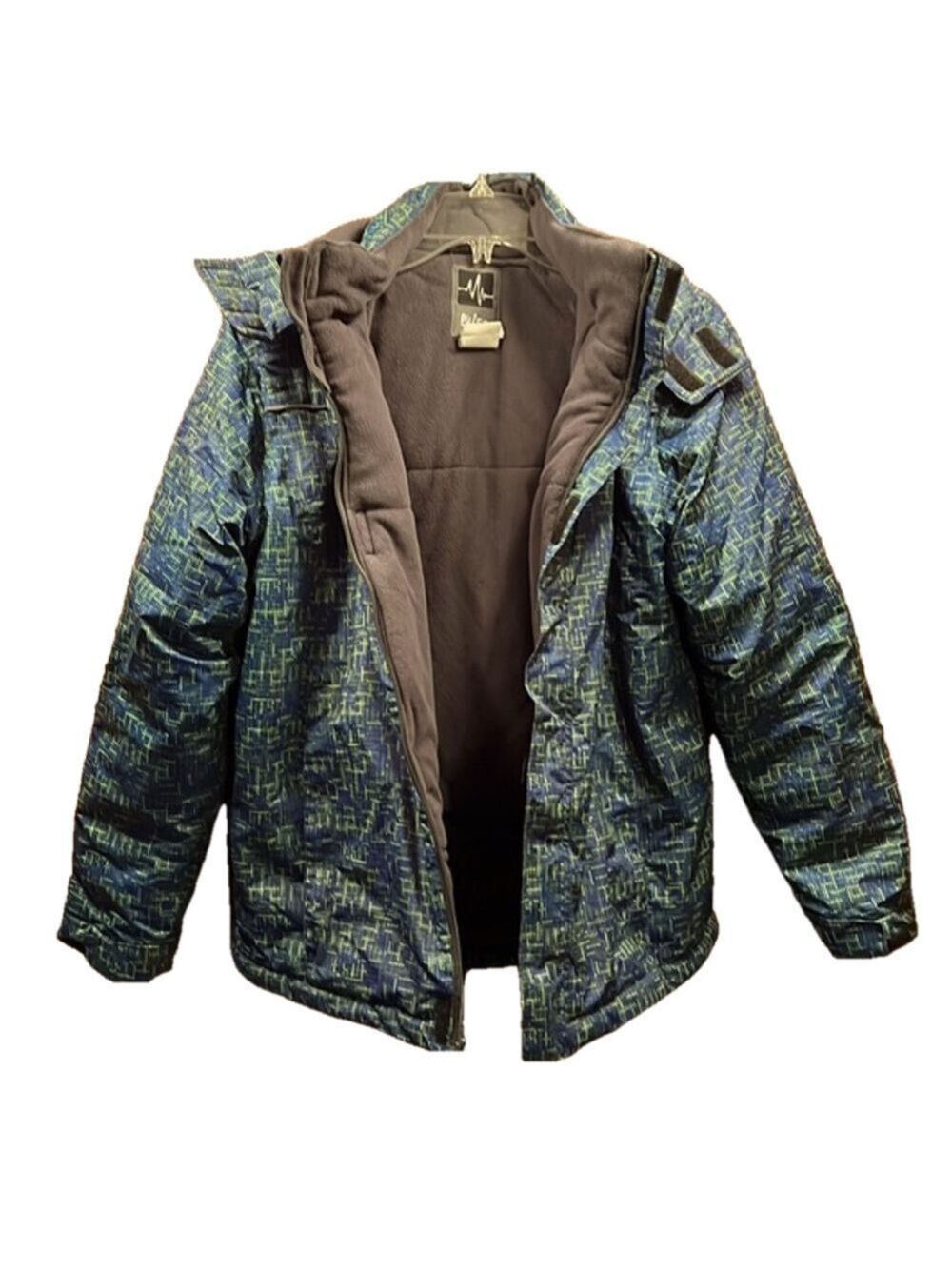 Pulse Ski Jacket, Kids L (16-18), pockets, soft lined, tough exterior, hood (T6)
